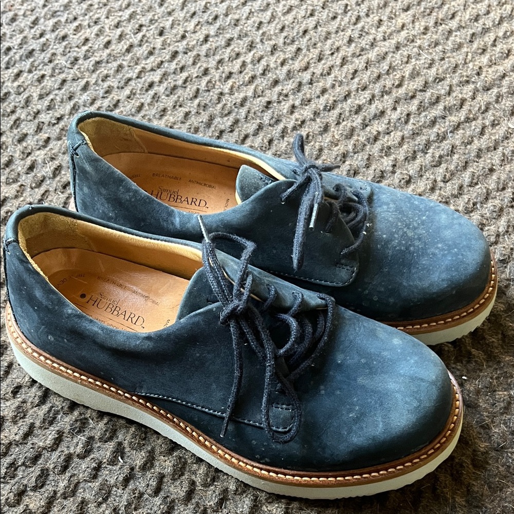 Samuel Hubbard Blue Suede Shoes